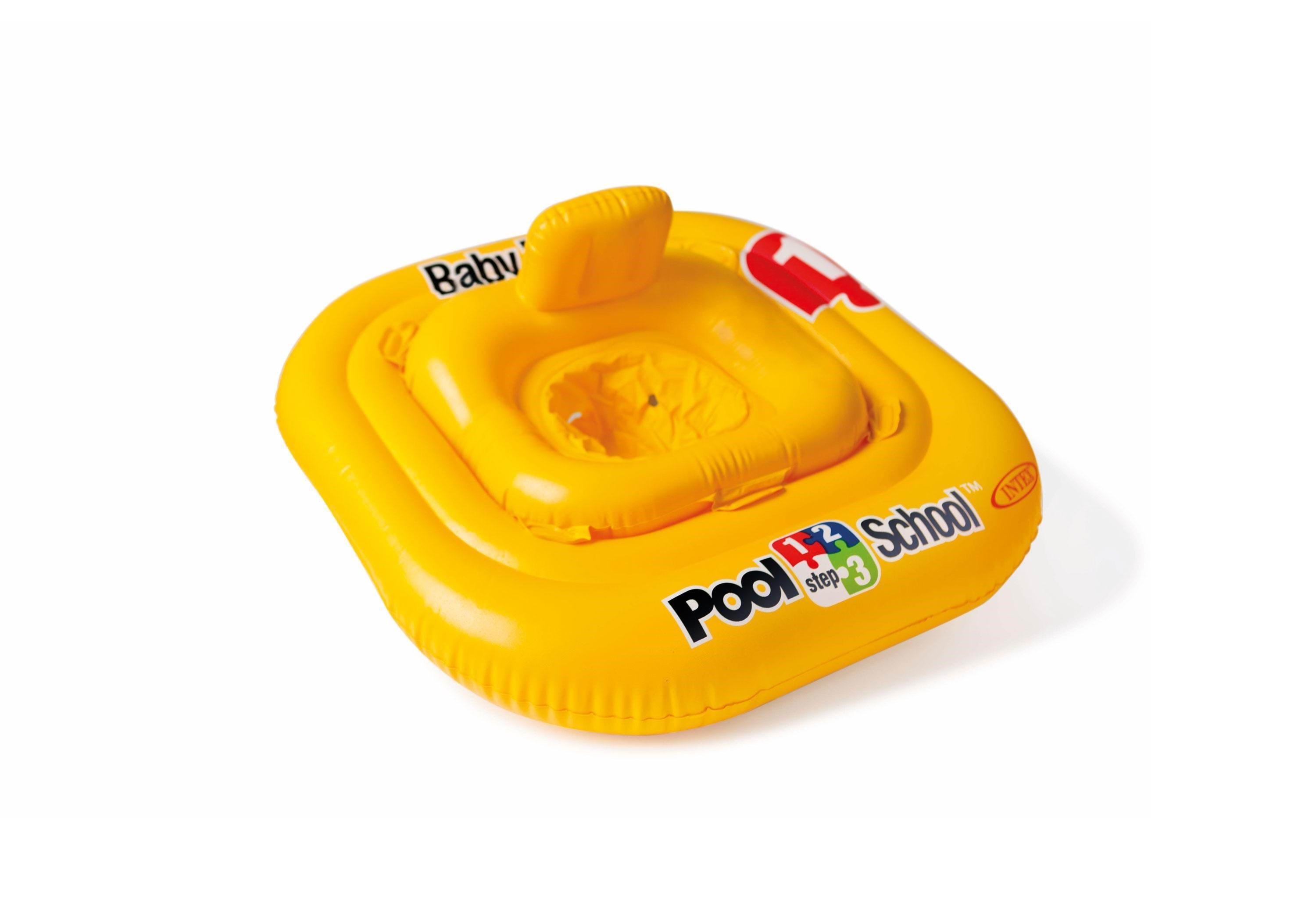 Intex Pool School Deluxe Baby-schwimmring, Alter 1-2, 79x79 cm - Wasserspielzeug 56587