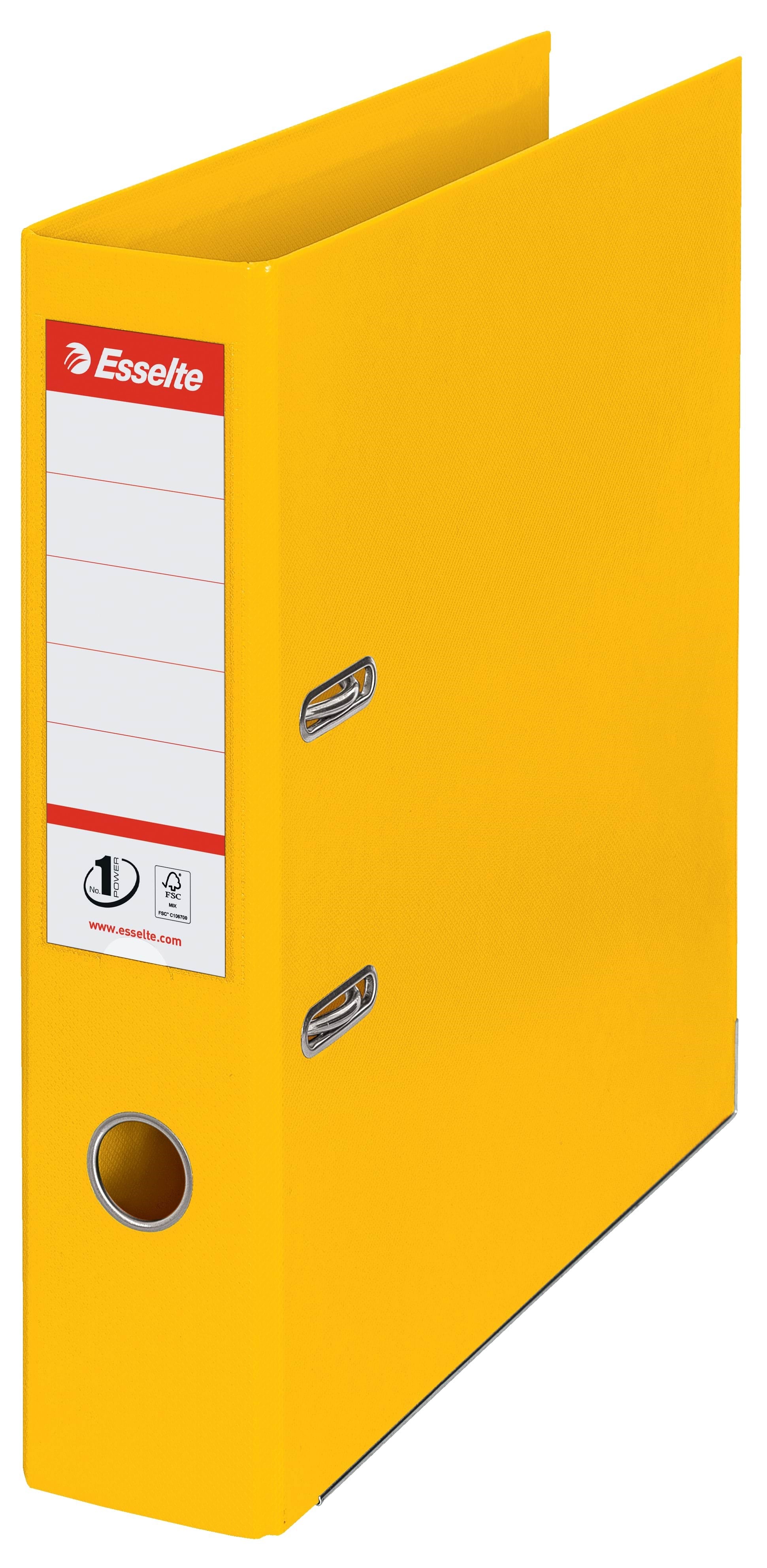 Esselte No.1 Plastik-ordner Gelb - Briefordner Und Ringmappen 811310