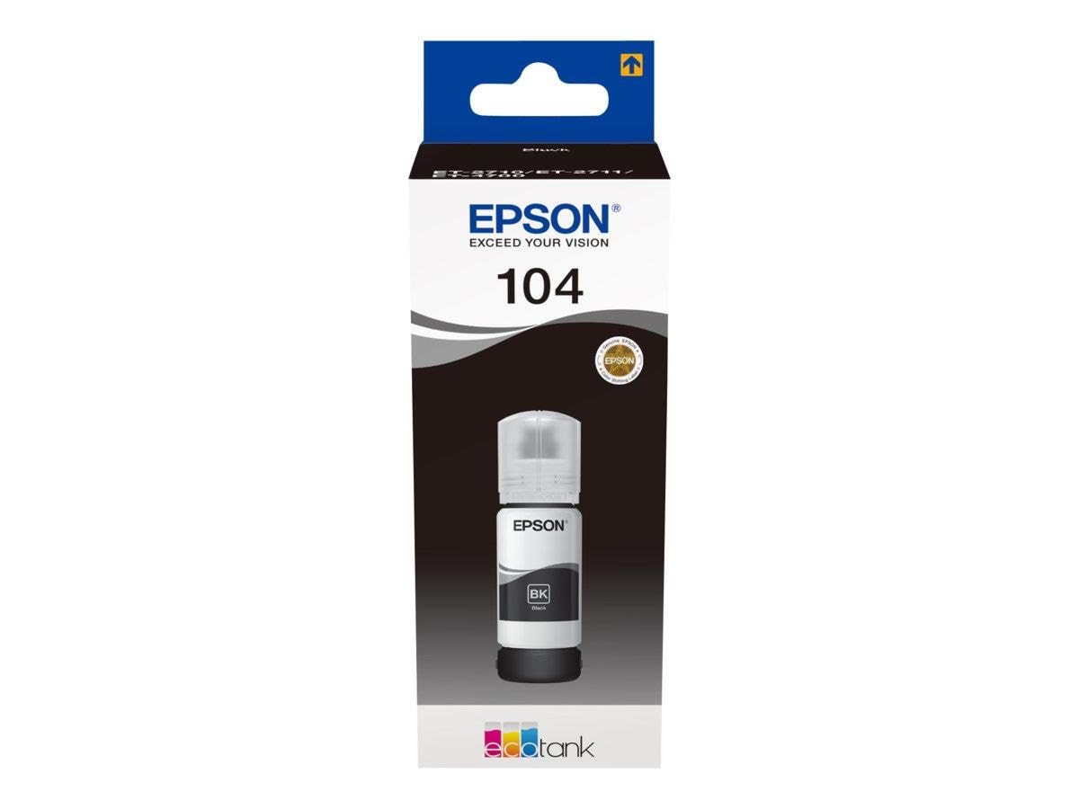 Epson Ecotank 104 - Black Ink Tank - Druckerzubehoer Tinte Toner