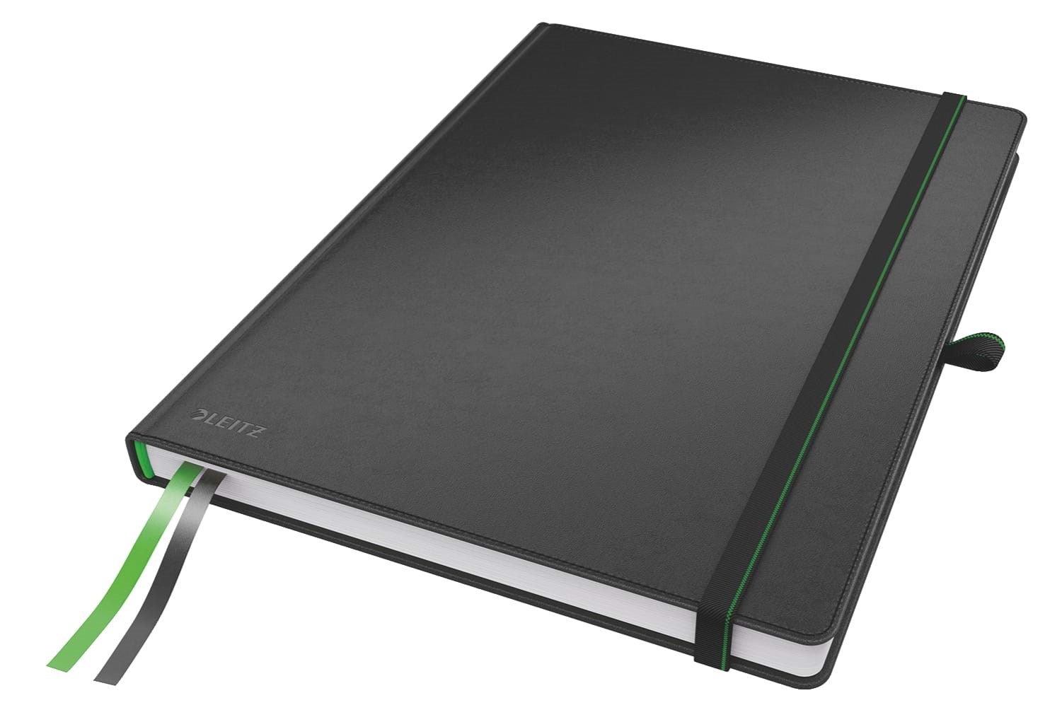 Leitz Complete Notizbuch A4 Liniert Mit Festem Einband Schwarz - Bloecke Formulare Und Notizbuecher