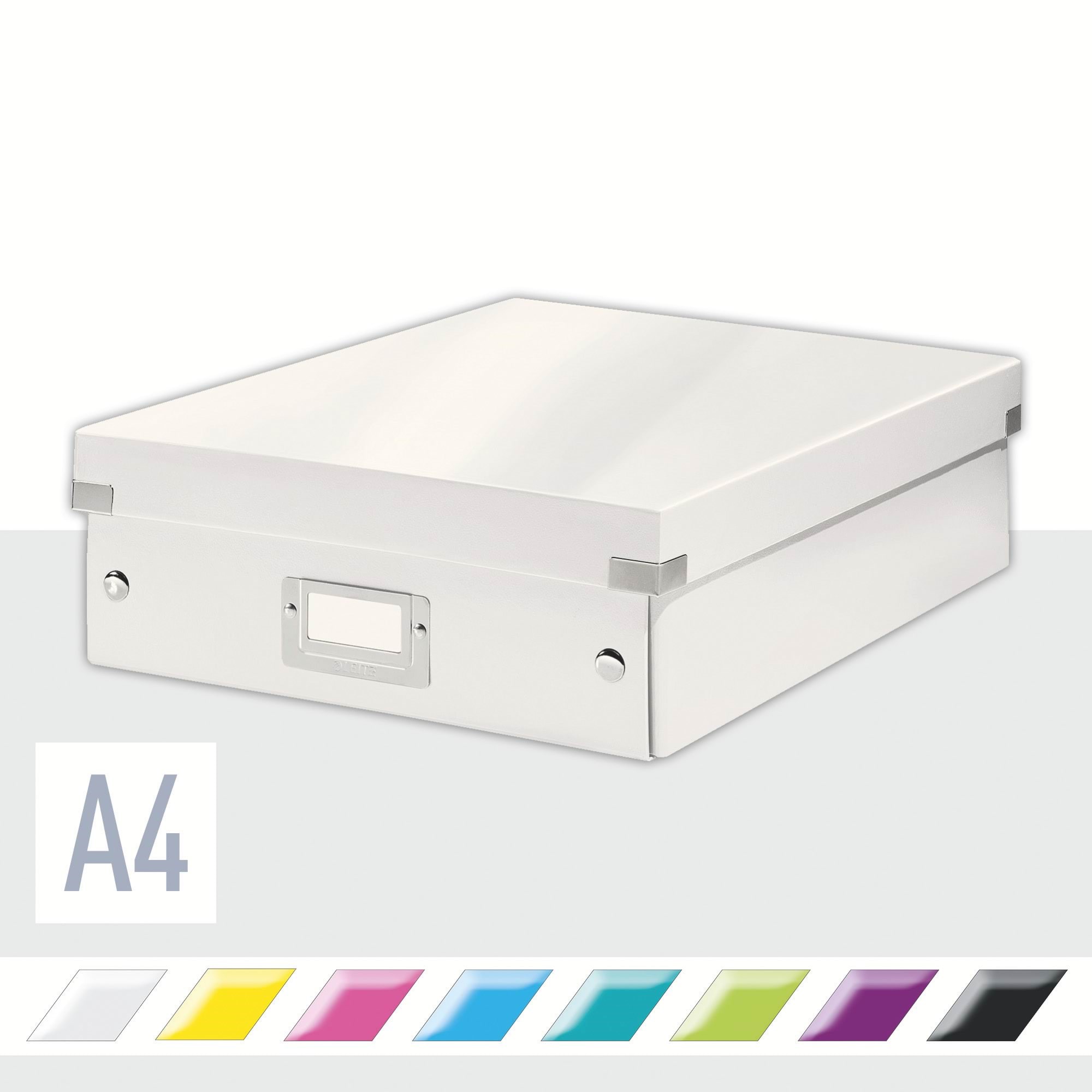 Leitz Click & Store Wow Organisationsbox Mittel Weiß - Archivierung Und Aufbewahrung 60580001