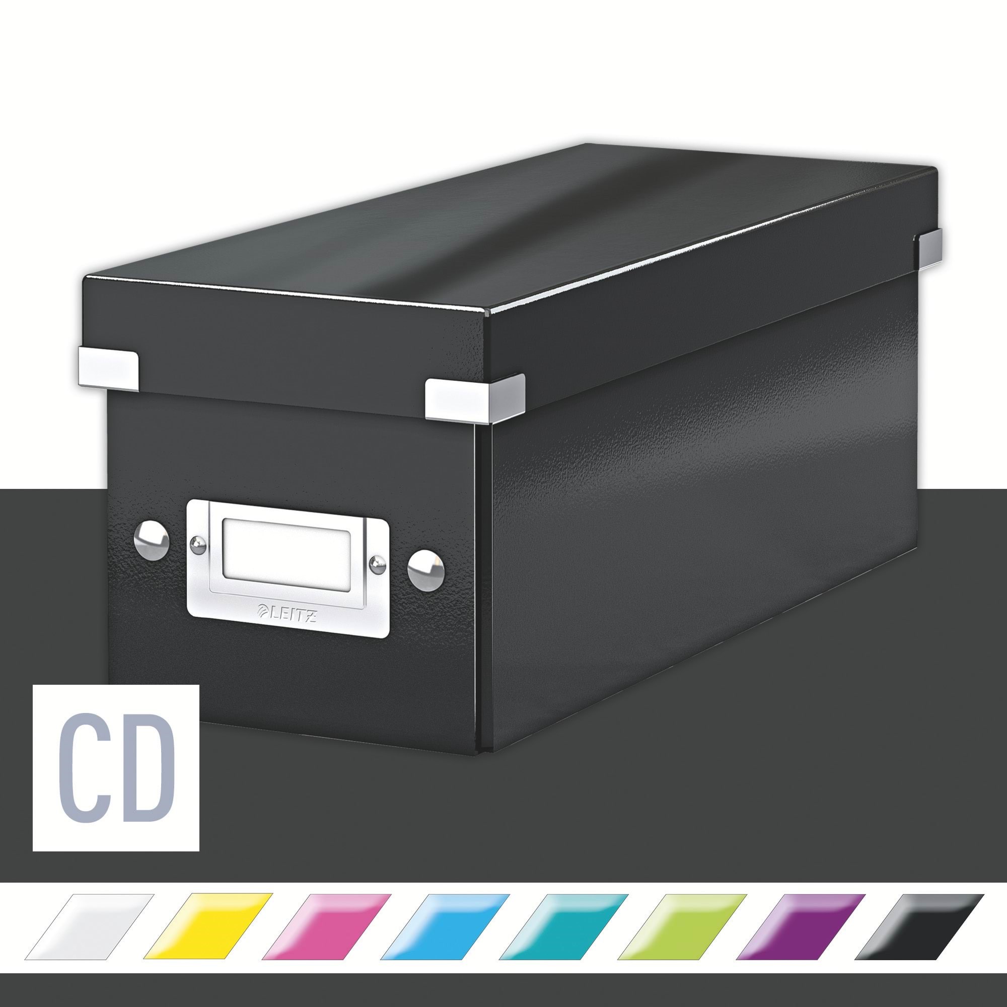 Leitz Click & Store Wow CD Aufbewahrungsbox Schwarz - Archivierung Und Aufbewahrung 60410095