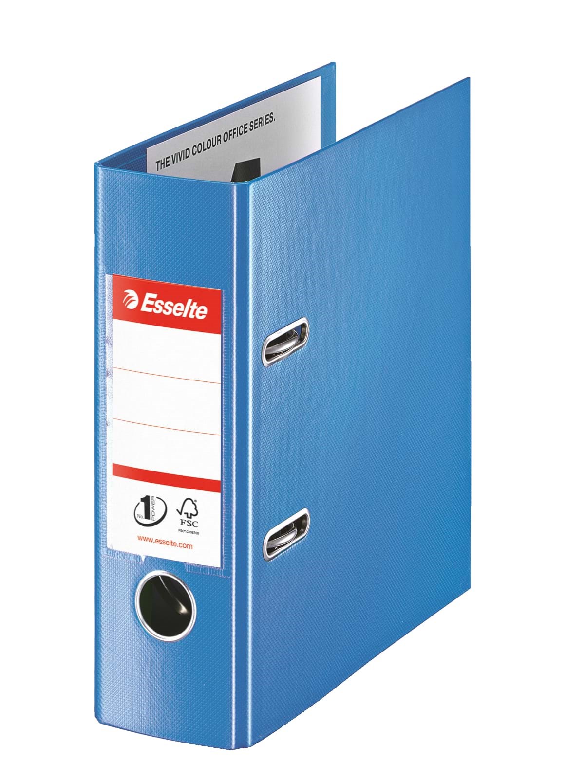 Esselte Lever Arch File No.1 PP Fsc A5/75 mm Vivida Blue - Briefordner Und Ringmappen
