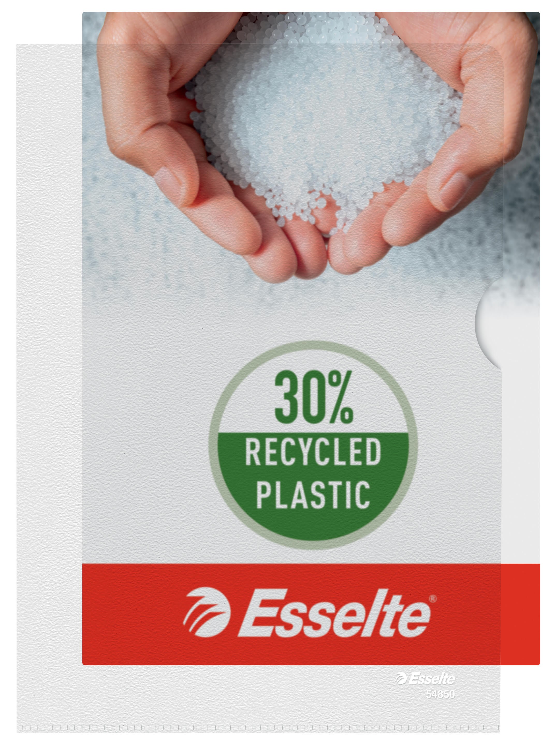 Esselte Qualitäts-sichthülle A5, 30% Pre-consumer-recycling-kunststoff - Taschen Umschlaege Und Register 54850