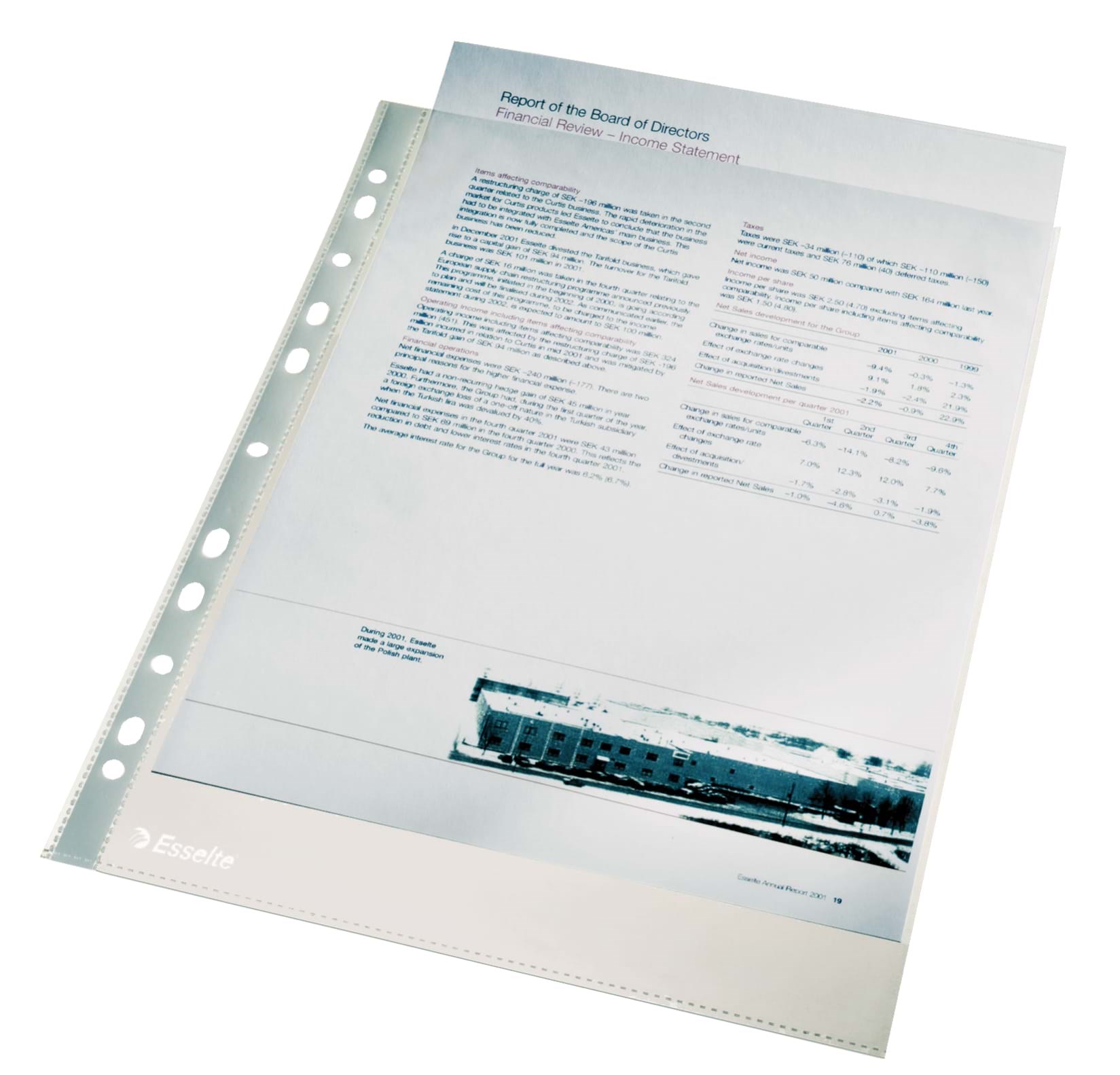 Esselte Prospekthülle - Taschen Umschlaege Und Register
