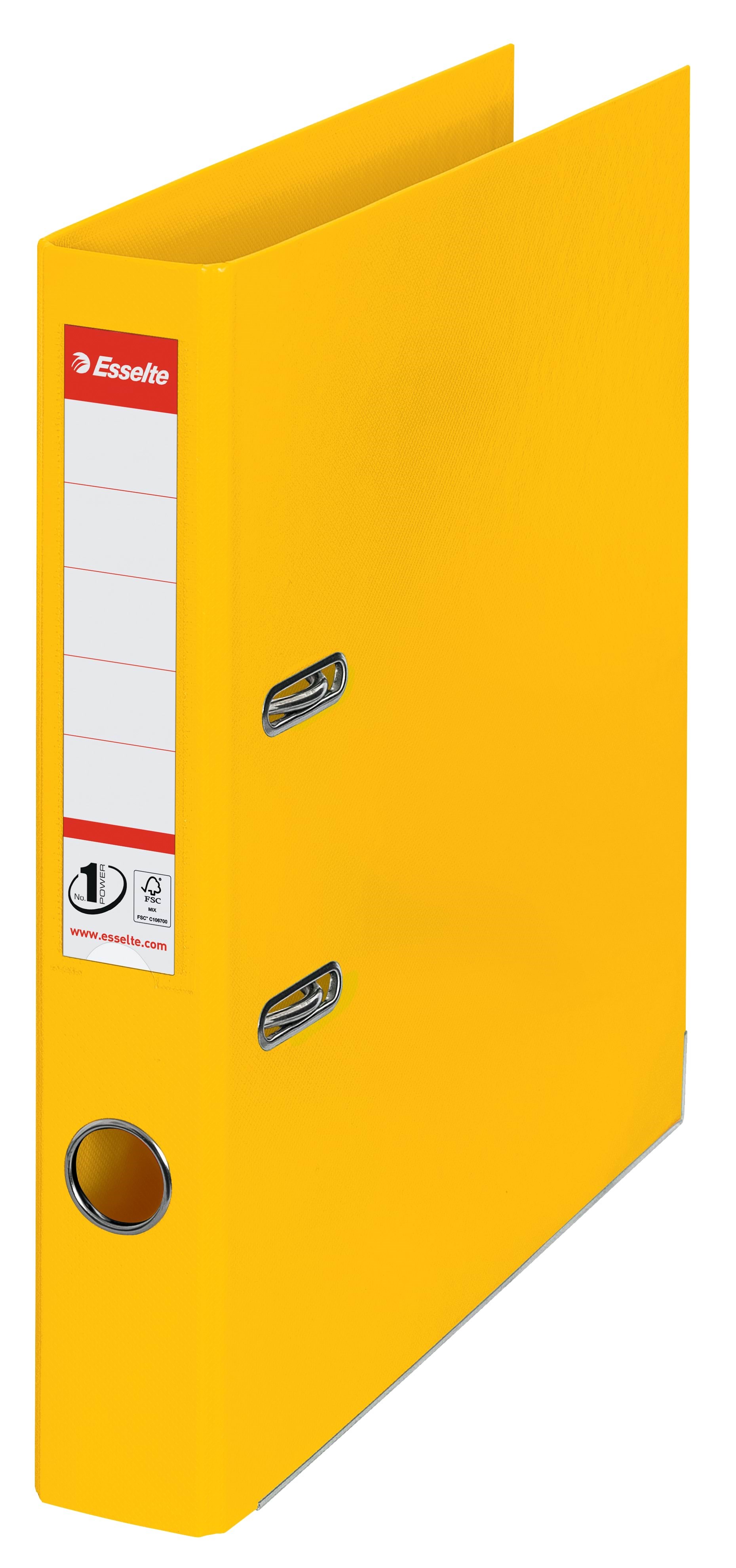 Esselte No.1 Plastik-ordner Gelb - Briefordner Und Ringmappen 811410