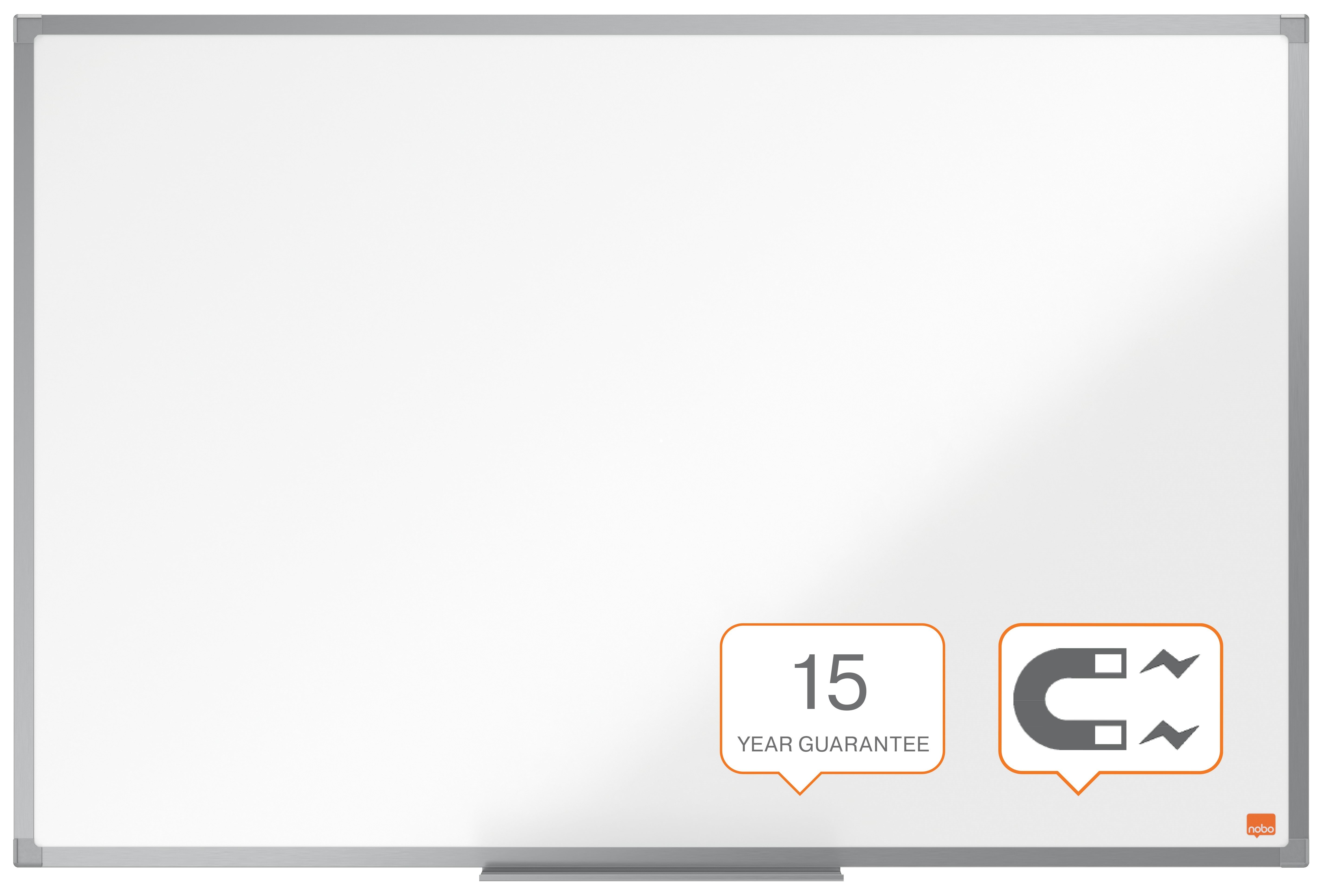 Nobo Essence Whiteboard Stahl 60 x 90 cm - Konferenz Und Praesentation Weiß 1905210