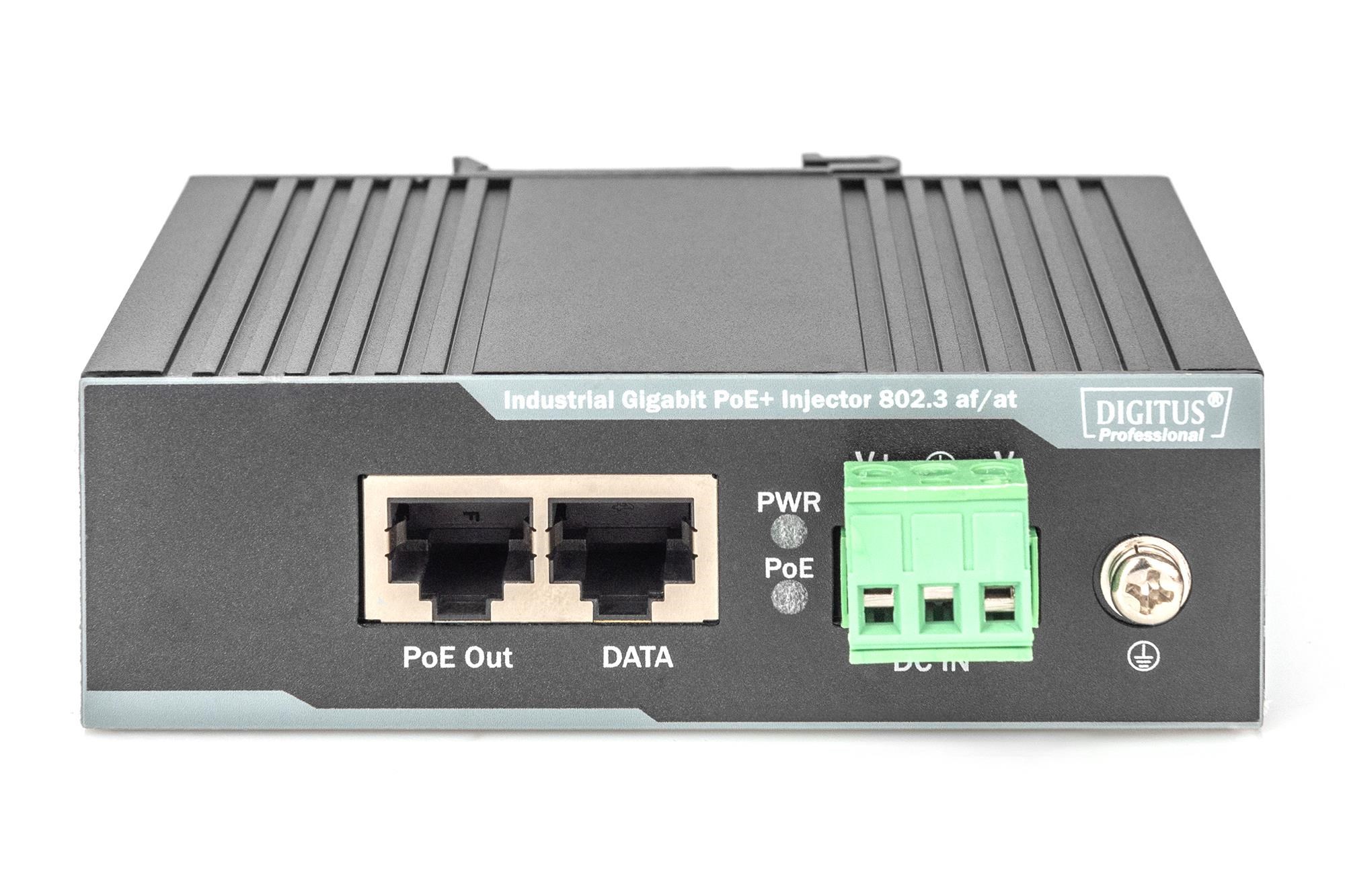 Digitus Industrial Gigabit Ethernet 60w Poe+ Injector - Poe Injektor