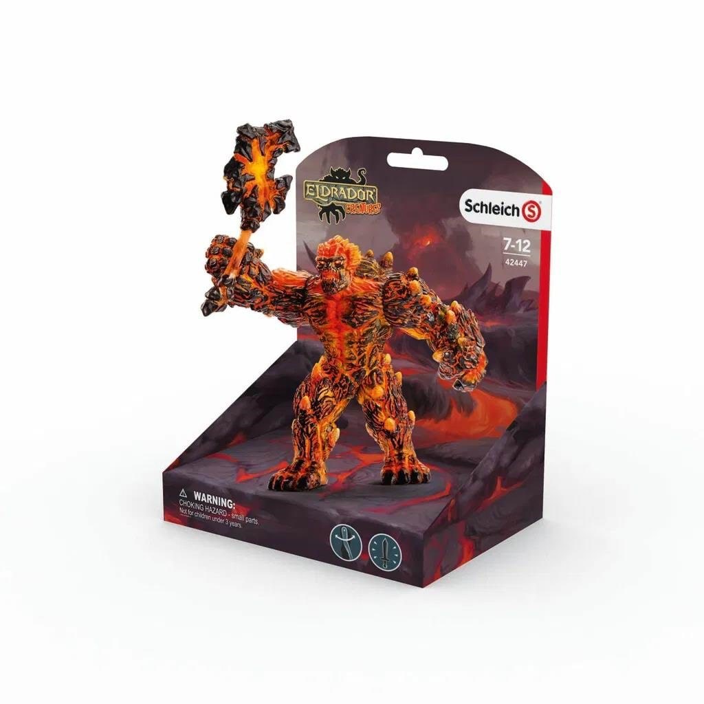 Schleich Lava Golem With Weapon 42447
