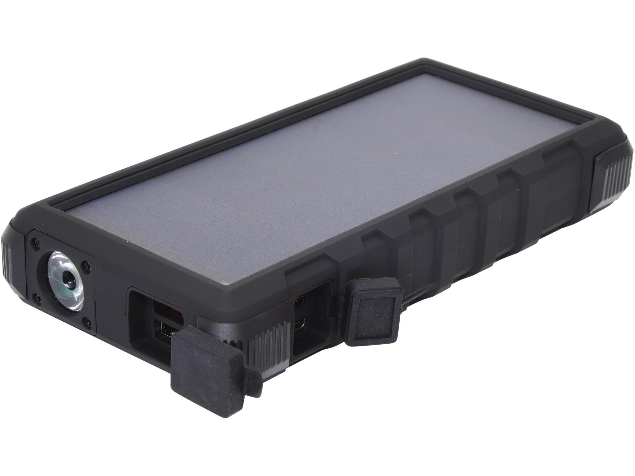 Sandberg Outdoor Solar Powerbank 24000 Mah - 24000 Mah - Powerbank Akku