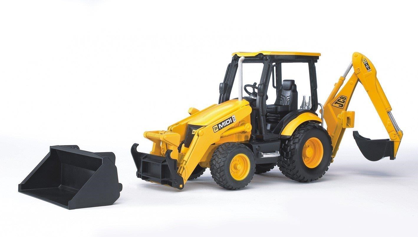 Bruder Jcb Midi CX Backhoe Loader - Spielzeugauto Br2427