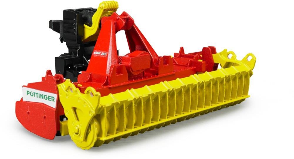 Bruder Pöttinger Lion 3002 Rotary Harrow - Spielzeugauto