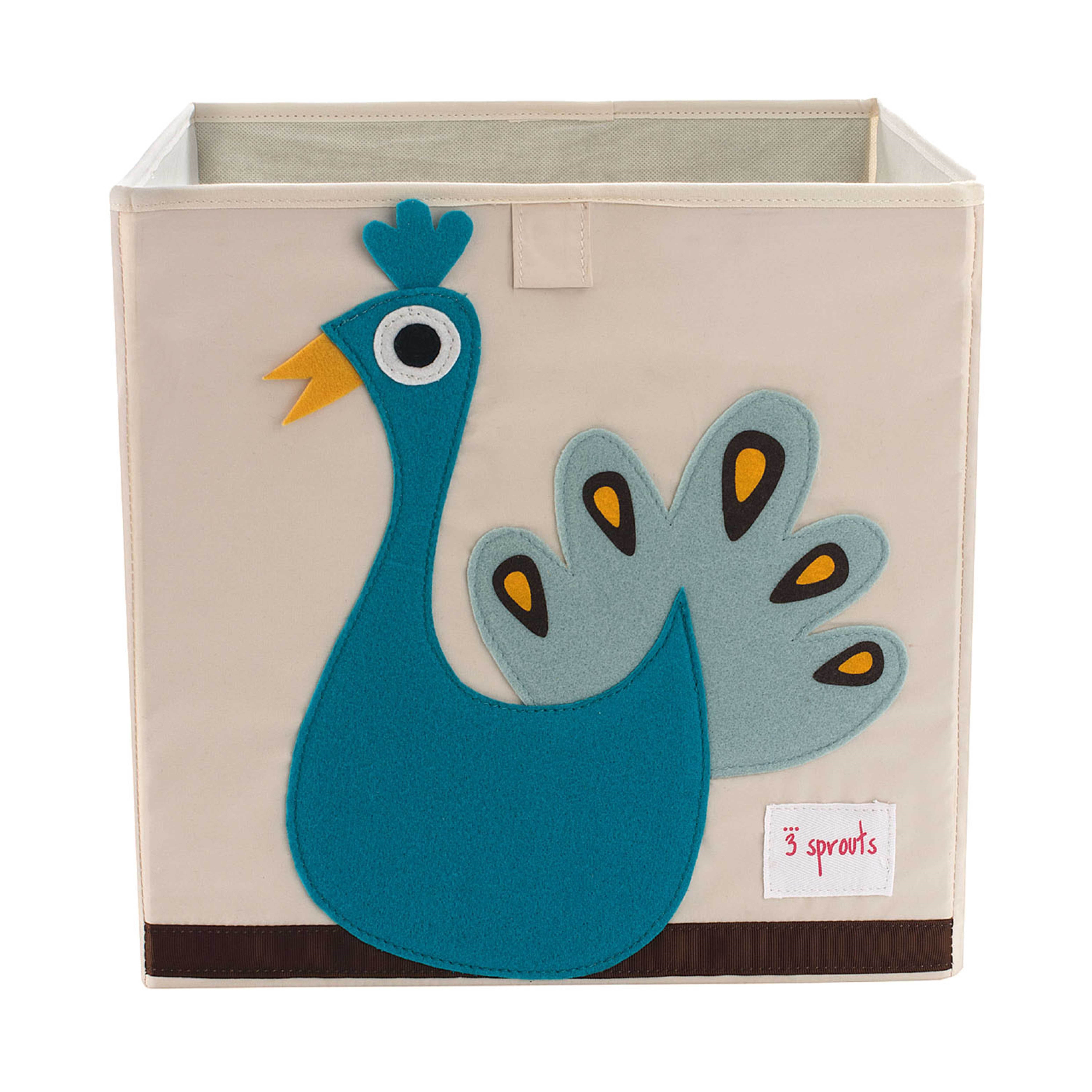 3 Sprouts Opbevaringskasse Peacock - Kinderzimmer