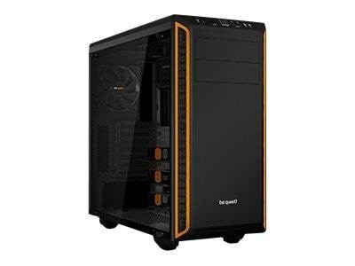 be Quiet! Pure Base 600 TG - Black&Orange - Gehäuse - Miditower - Orange - Gehaeuse