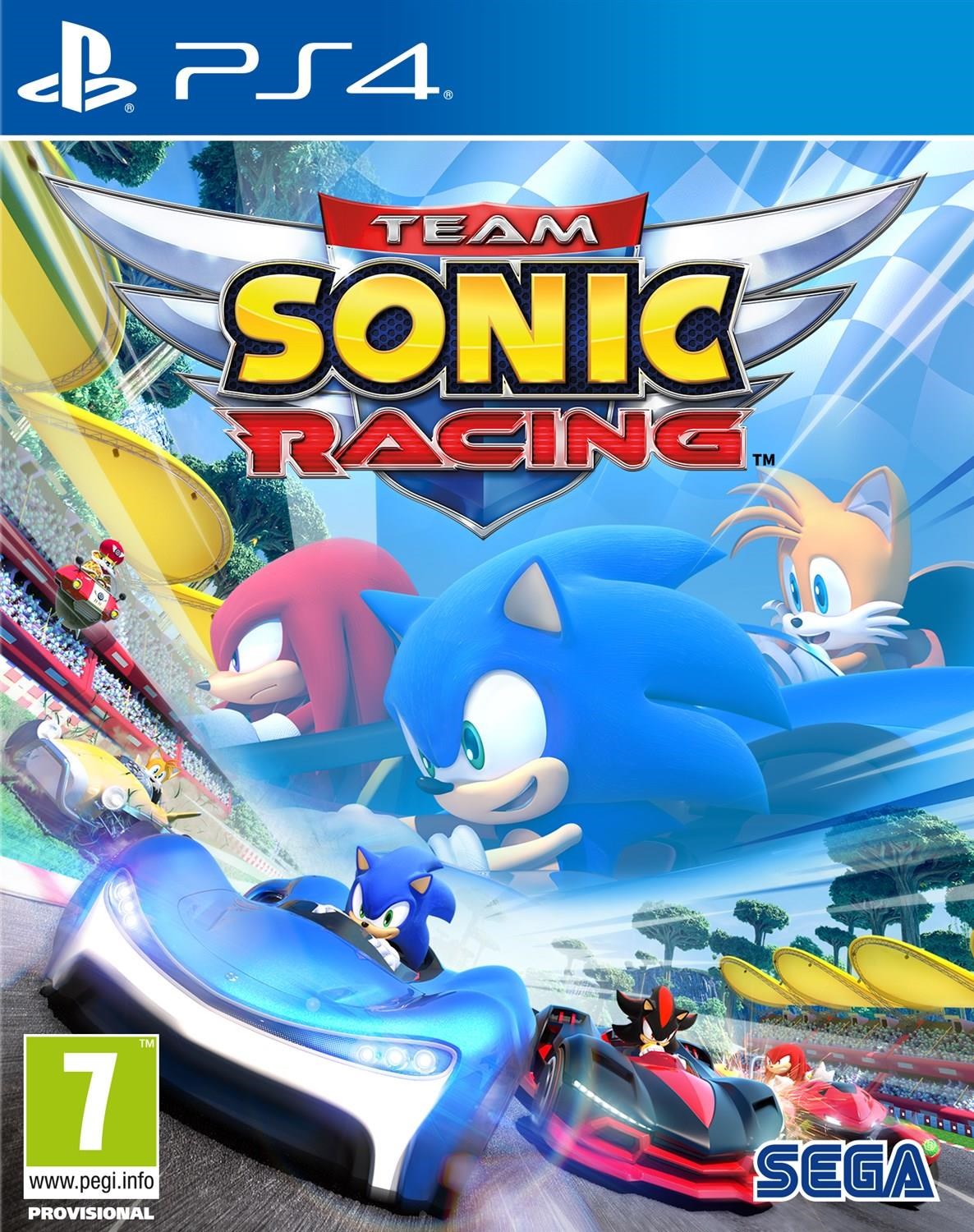 Team Sonic Racing - Sony Playstation 4 - Rennspiel - Pegi 7 - Spiele