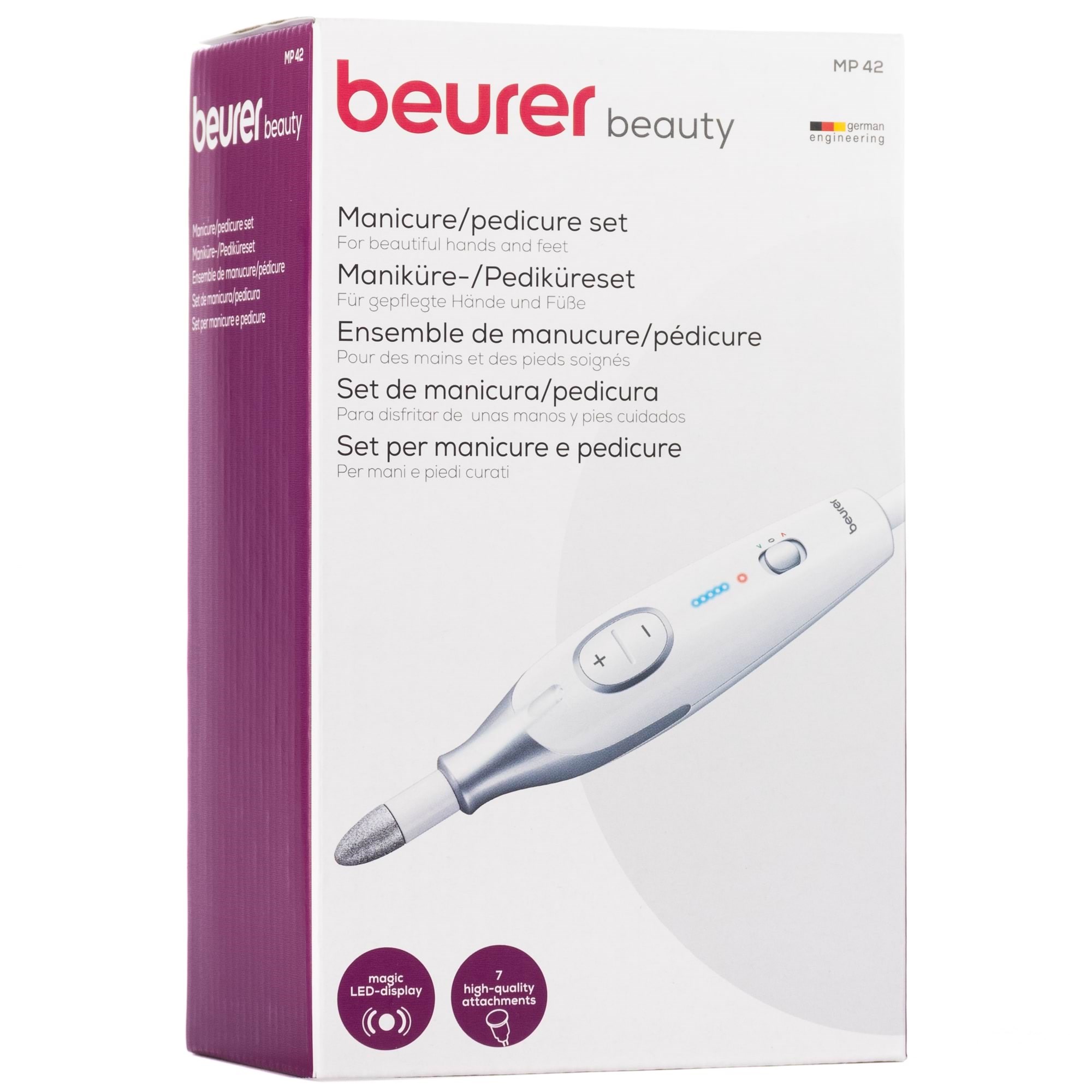 Beurer MP 42 - Electric Manicure/pedicure Device - Koerper Und Gesundheit