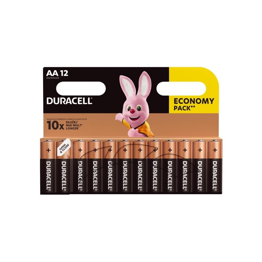 Duracell Basic AA (12-pack) - Batterien Und Akkus