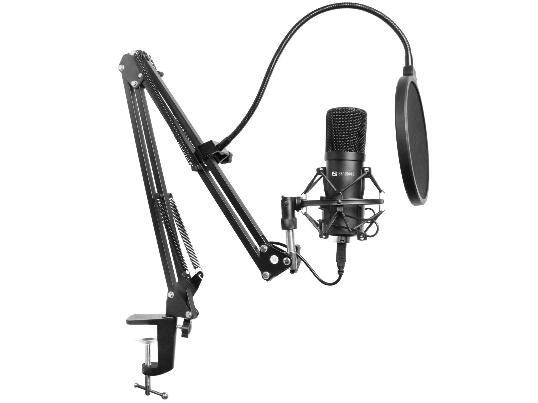 Sandberg Streamer Usb Microphone Kit - Mikrofone