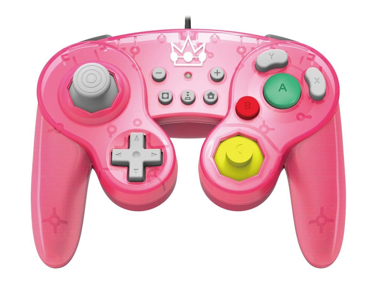 Hori Battle Pad (Peach) - Wired Controller - Nintendo Switch - Gaming Zubehoer Nsw-135u