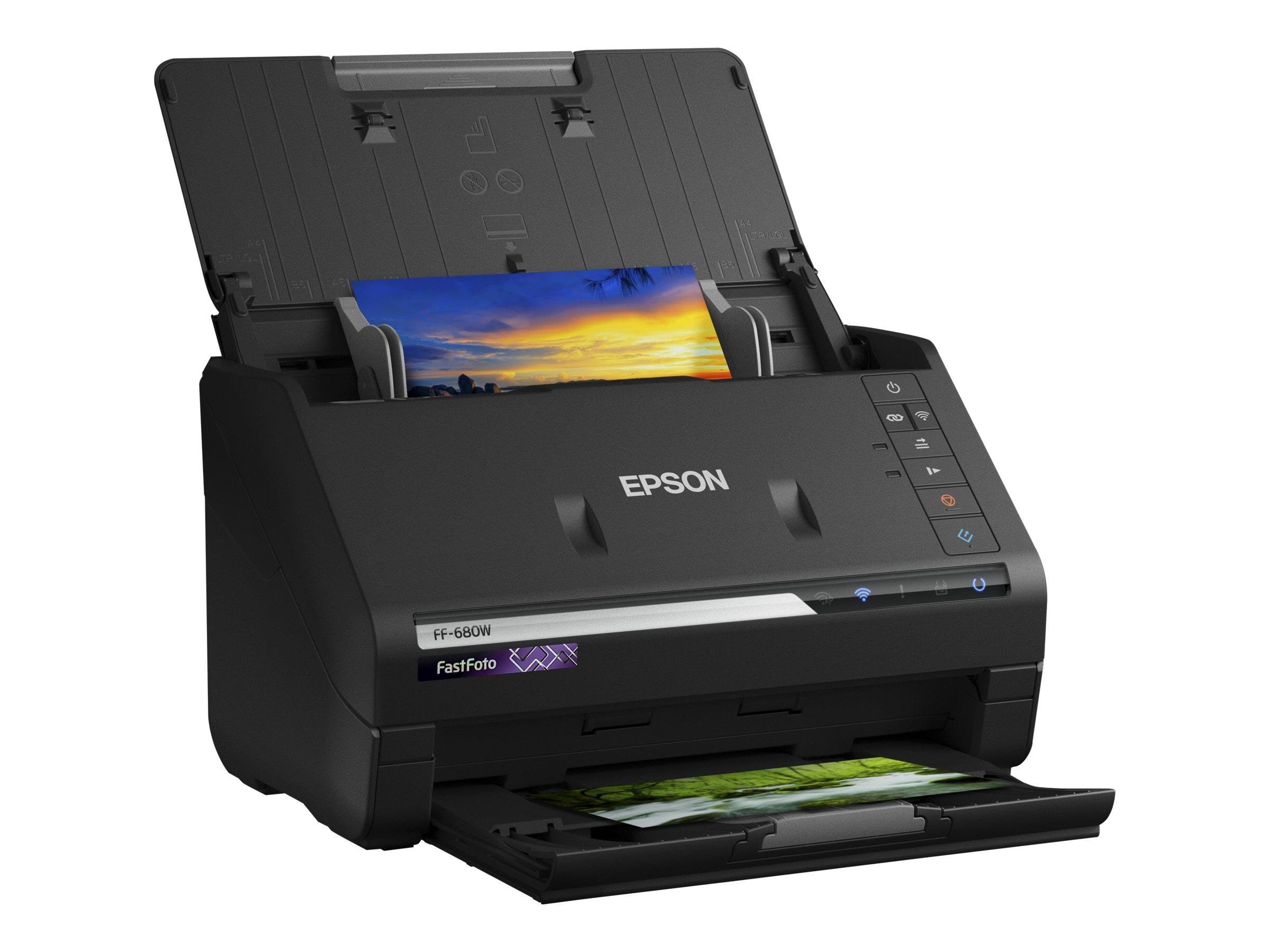 Epson Fastfoto Ff-680w Document Scanner B11b237401