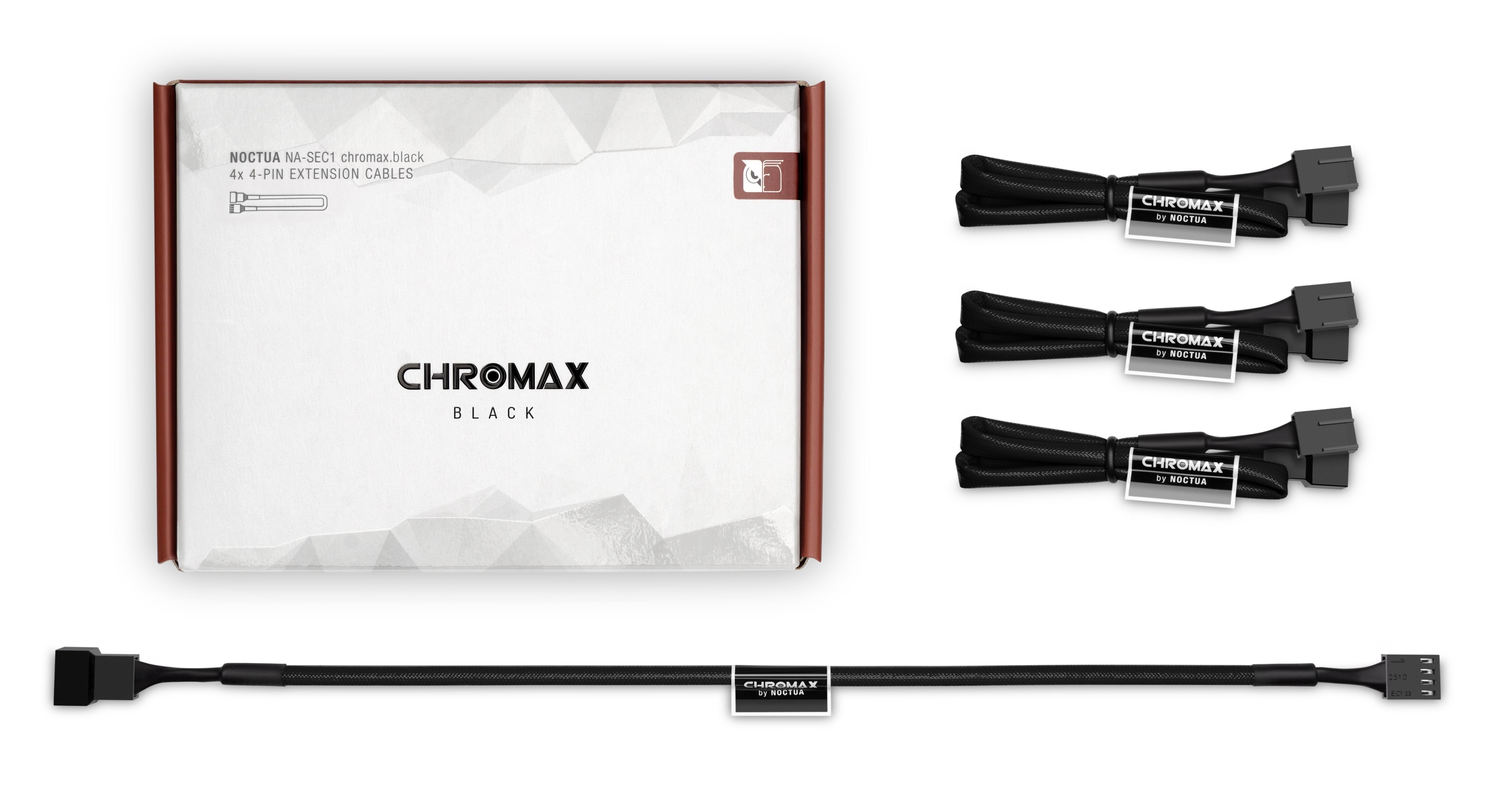 Noctua Na-sec1 Chromax.Black - Stromkabel Intern Schwarz Na-sec1.Black