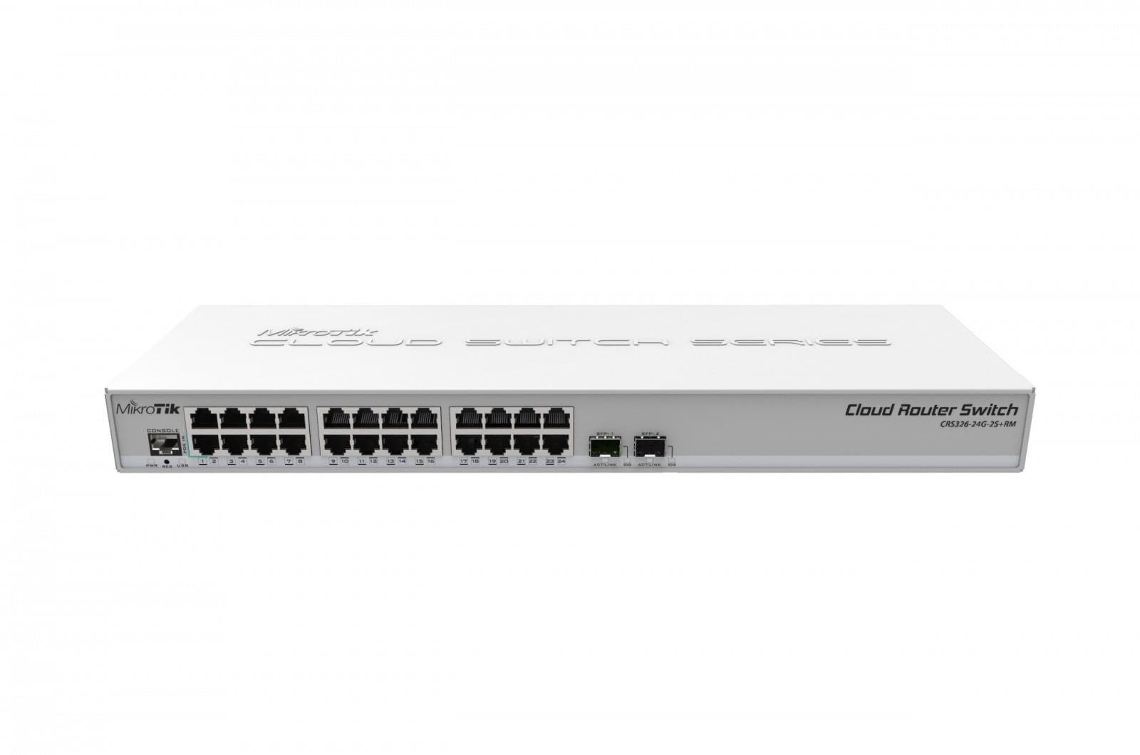 Mikrotik Cloud Router Switch Crs326-24g-2s+RM - Switches