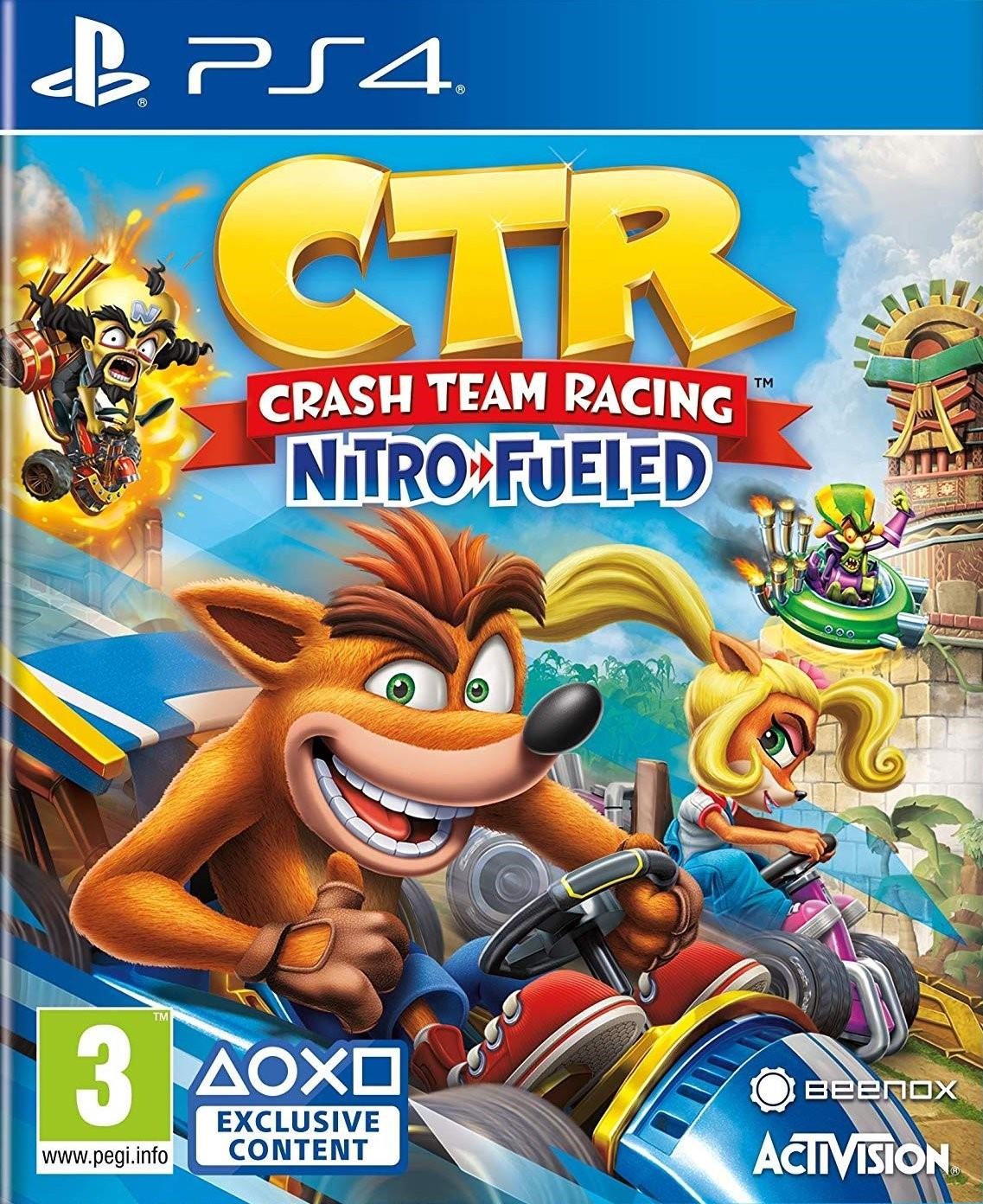 Crash Team Racing: Nitro-fueled - Sony Playstation 4 - Rennspiel - Pegi 3 - Spiele 5030917269721