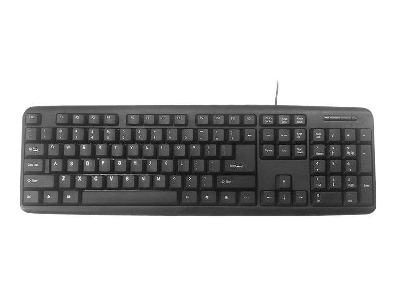 Gembird Kb-u-103 - Keyboard - Russian - Black - Tastatur - Russich - Schwarz - Tastaturen