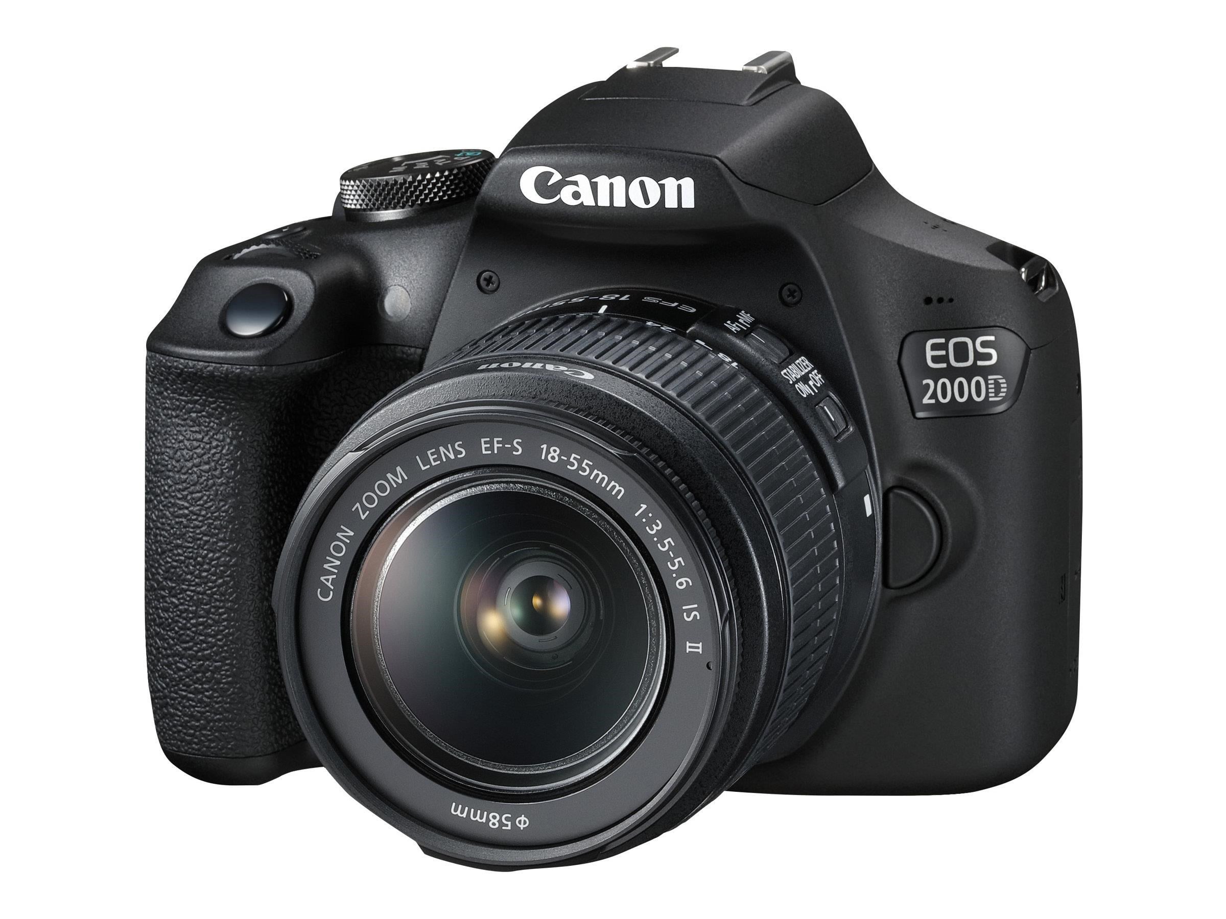 Canon Eos 2000d 18-55mm IS II + 50mm F/1.8 Stm - Digital Kameras