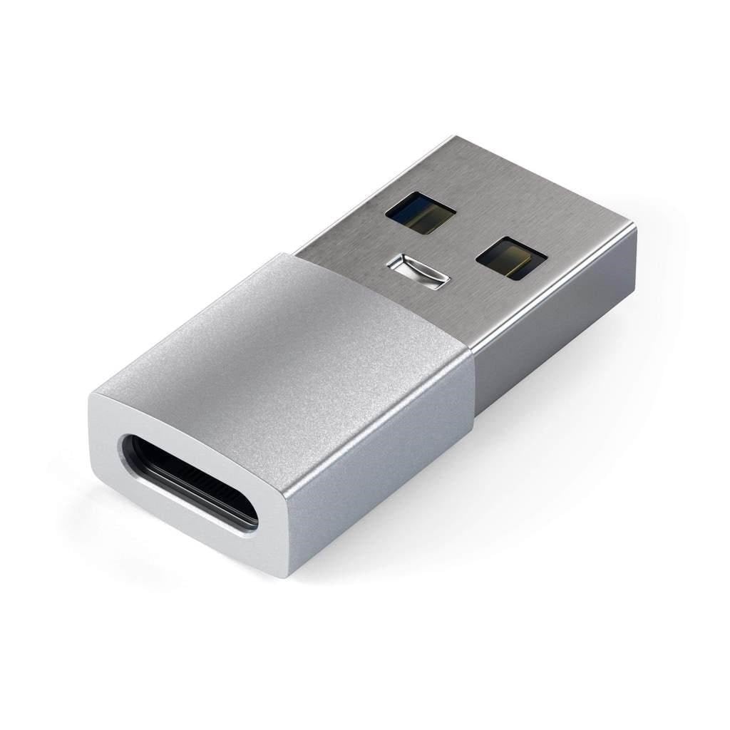 Satechi Type-a to Type-c Adapter - Usb Kabel Silber St-taucs