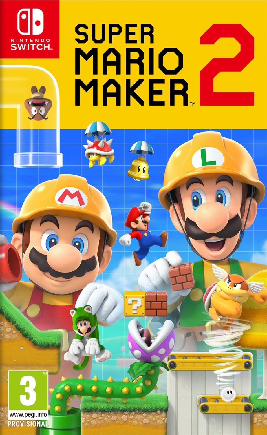 Super Mario Maker 2 - Nintendo Switch - Platformer - Pegi 3 - Spiele 0045496424732