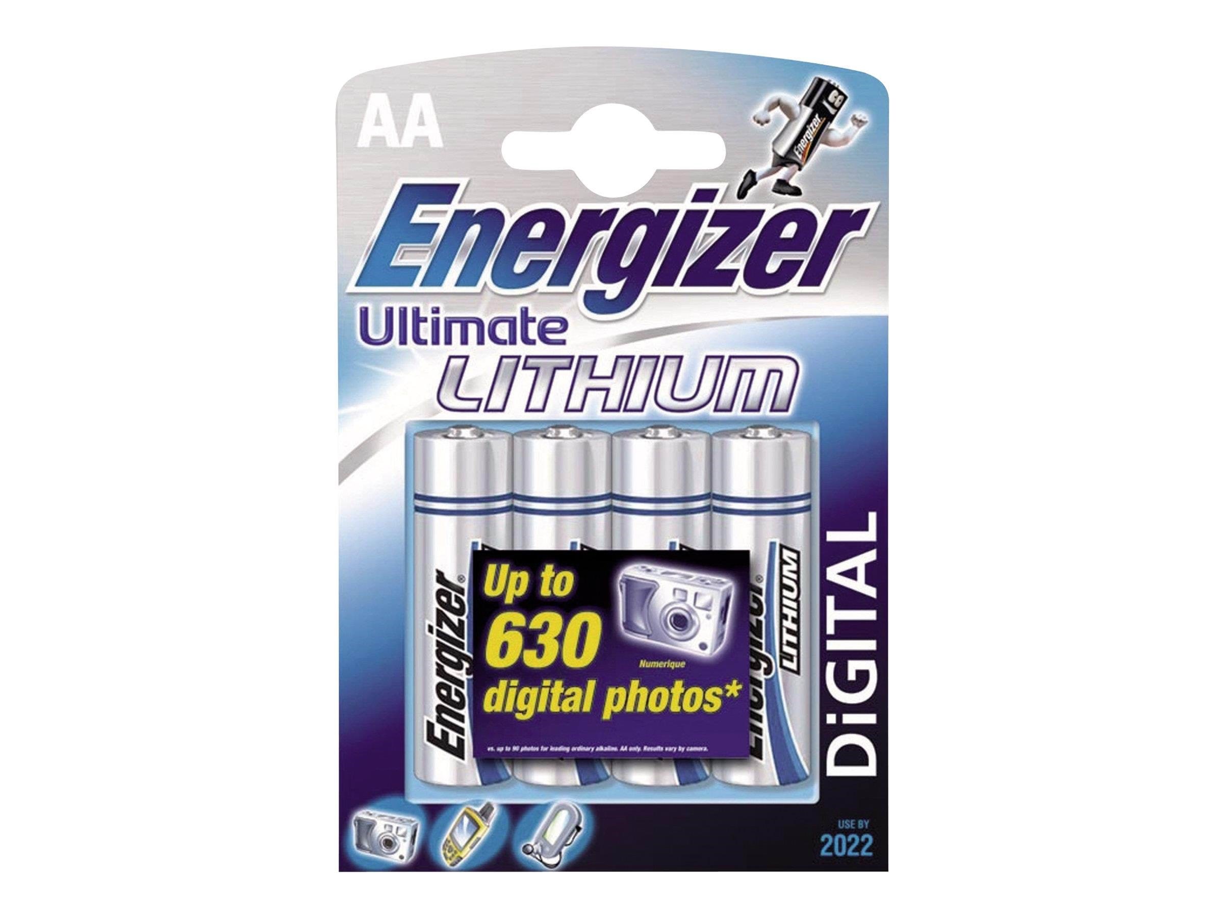 Energizer Ultimate Lithium - Batterien Und Batteriegriffe 7638900262643