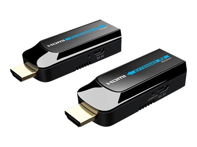 Deltaco Imp Hdmi-272 Hdmi Extender Support Point to Point Configuration.1080p at 60hz.Black - Repeater Transceiver Lkv372s