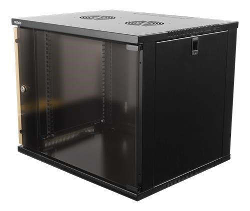 Deltaco 19-5409b - 9U - Wall Mount Rack Cabinet - Rack Gehaeuse