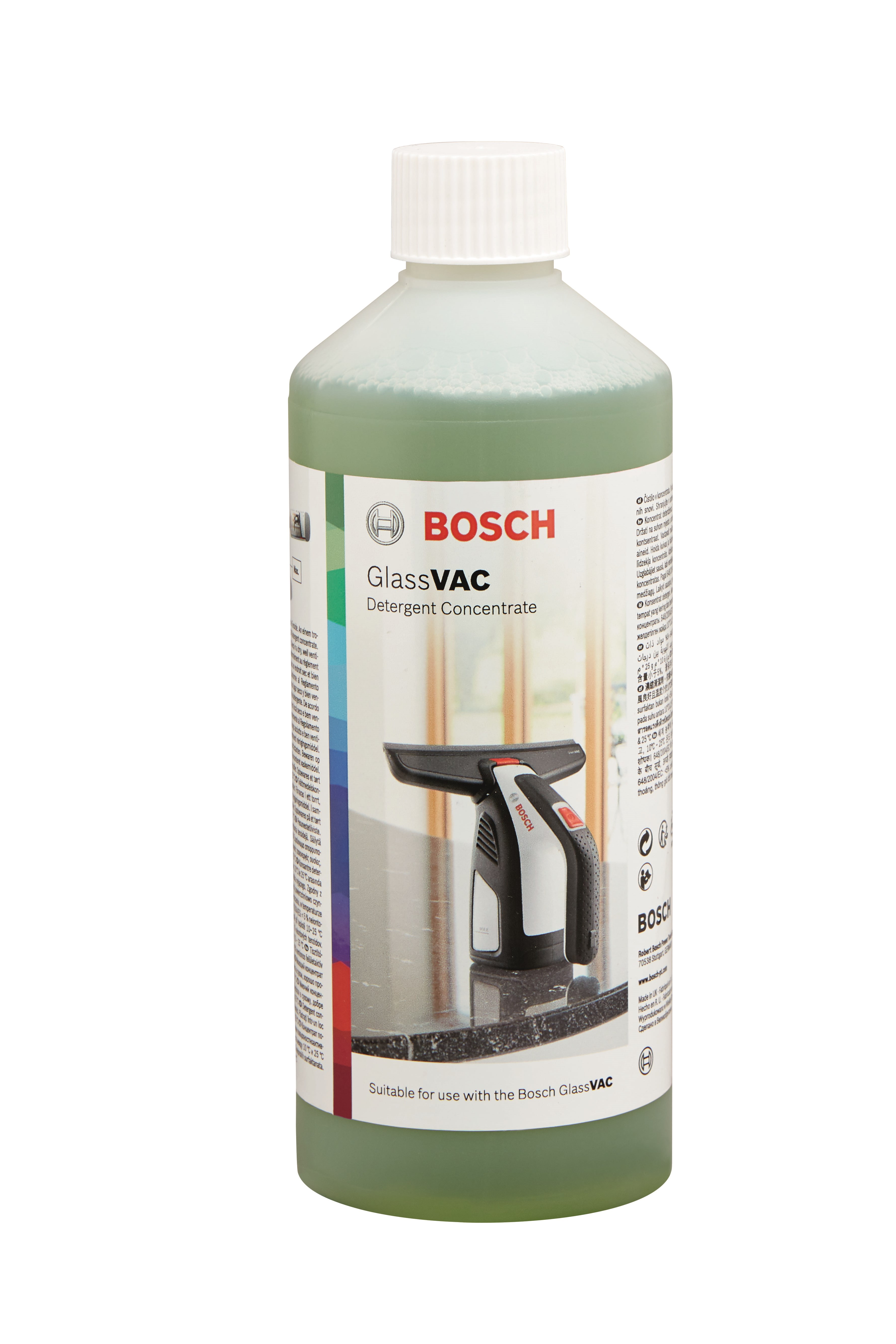 Bosch Vaskemiddel Til Glassvac 500ml - Fensterreinigung