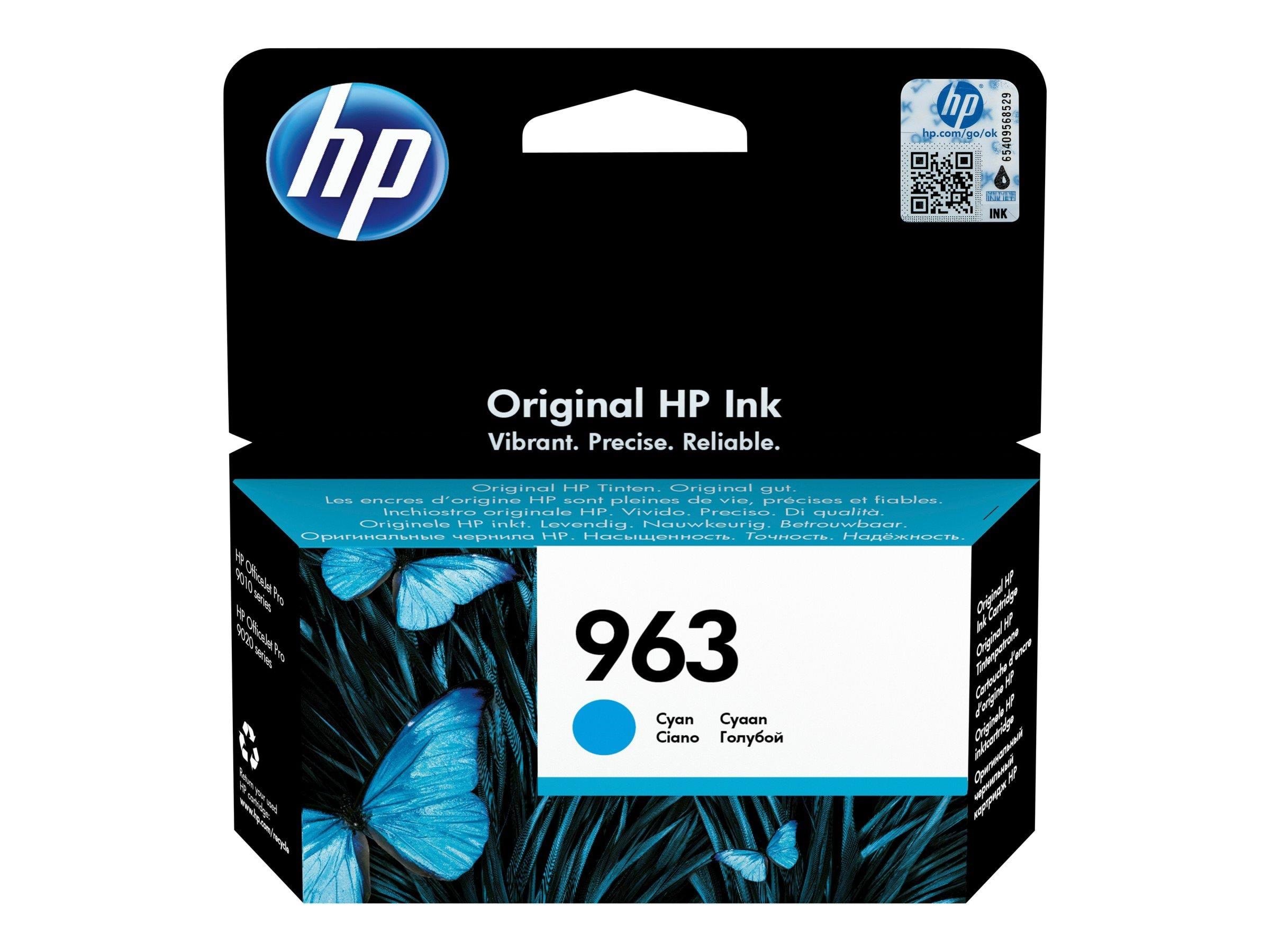 HP 963 / 3ja23ae Cyan Ink - Druckerzubehoer Tinte Toner