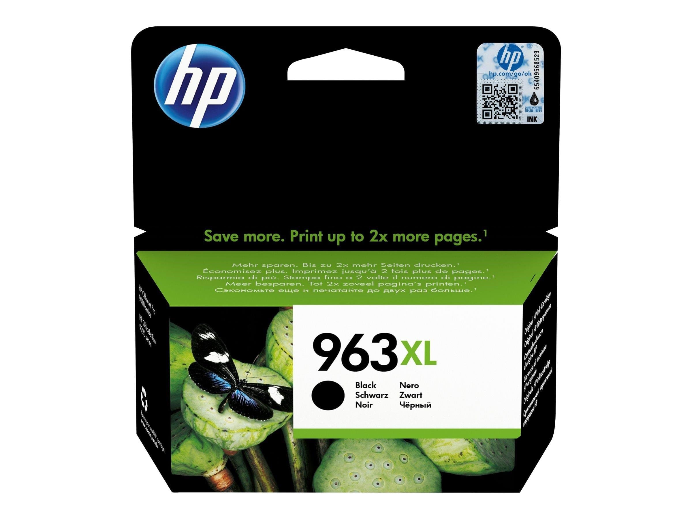 HP 963xl / 3ja30ae High Capacity Black Ink - Druckerzubehoer Tinte Toner