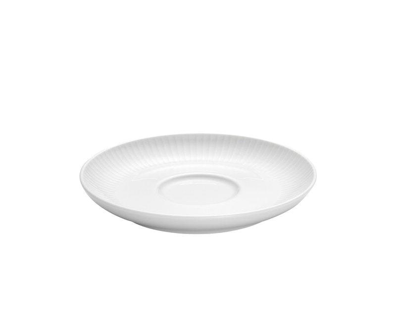 Pillivuyt Plissé Saucer 14 cm Fits Plissé Kop 18 cl. - Tischgedeck