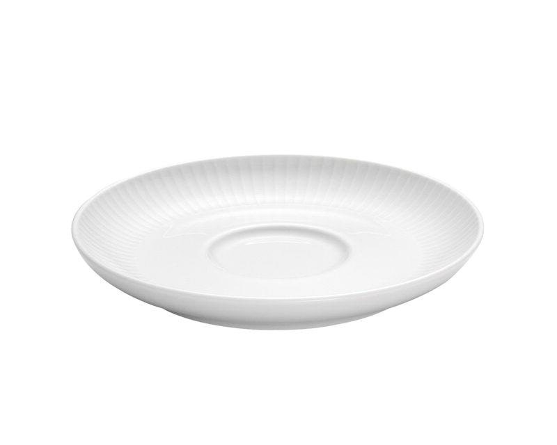 Pillivuyt Plissé Saucer 16.5 cm Fits Plissé Cup 29 cl. - Tischgedeck 19690