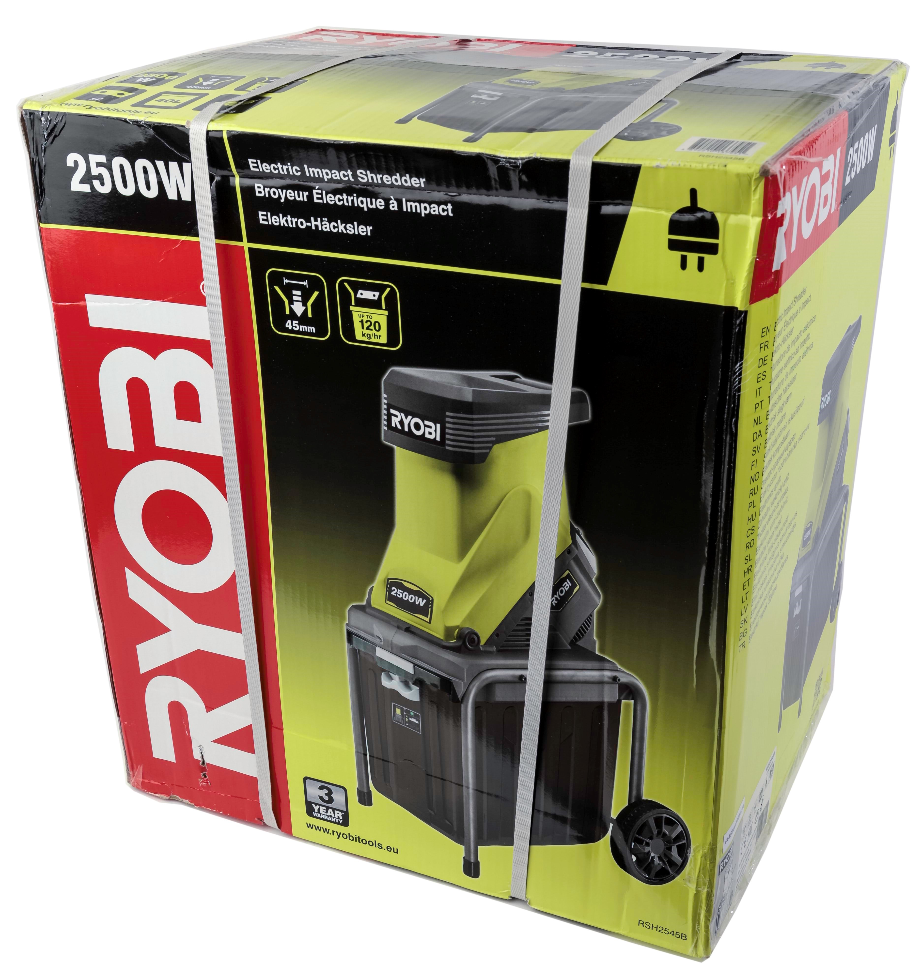 Ryobi Rsh2545b Electric Shredder - Gartenshredder 5133002512