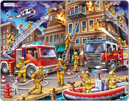 Larsen Puzzles Fire La-us21