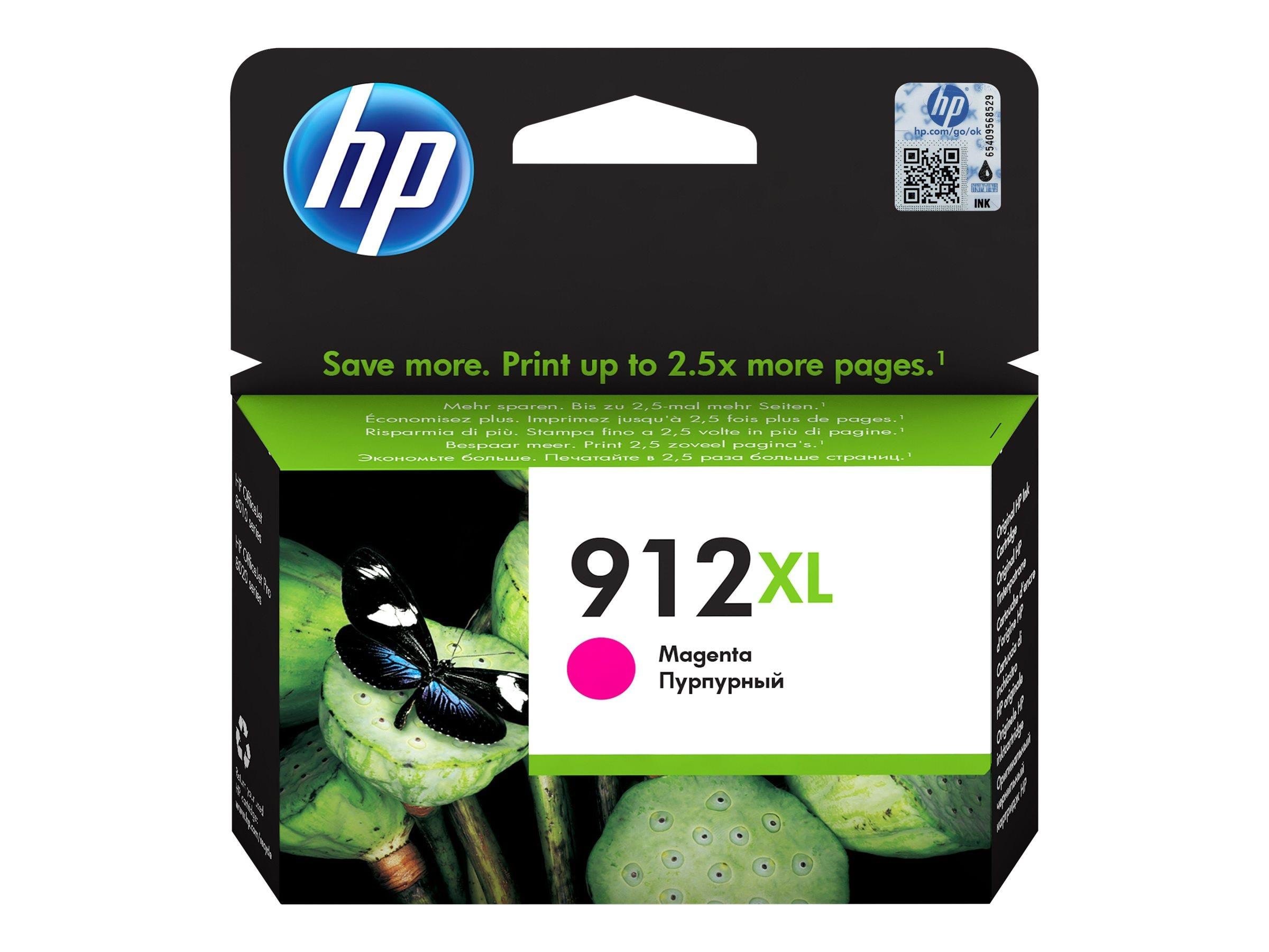 HP 912xl / 3yl82ae High Capacity Magenta Ink - Druckerzubehoer Tinte Toner