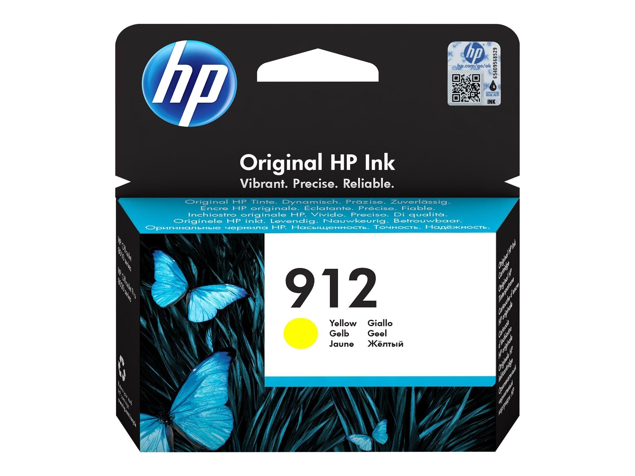 HP 912 / 3yl79ae - Yellow Ink - Druckerzubehoer Tinte Toner Gelb