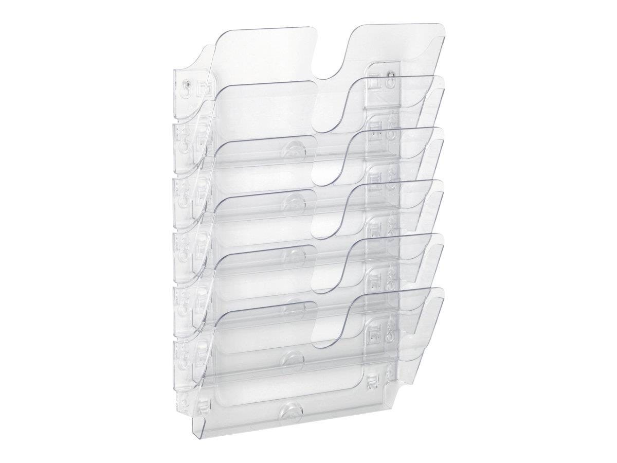 Durable Prospektspender Flexiplus 6 A4 Quer - Konferenz Und Praesentation 1700014401