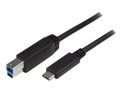 Usb C to Usb B Drucker Cable - M/m - Usb 3.0 - Usb Cable - 2 m - Usb Kabel Schwarz Usb315cb2m