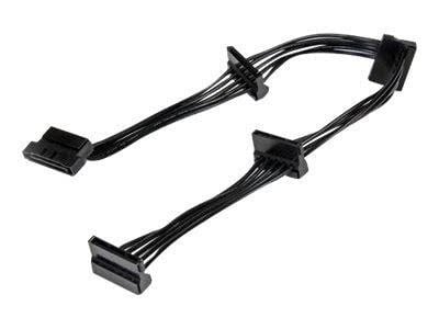 4x Sata Power Splitter Adapter Cable - Power Splitter - 40 cm - Stromkabel Intern