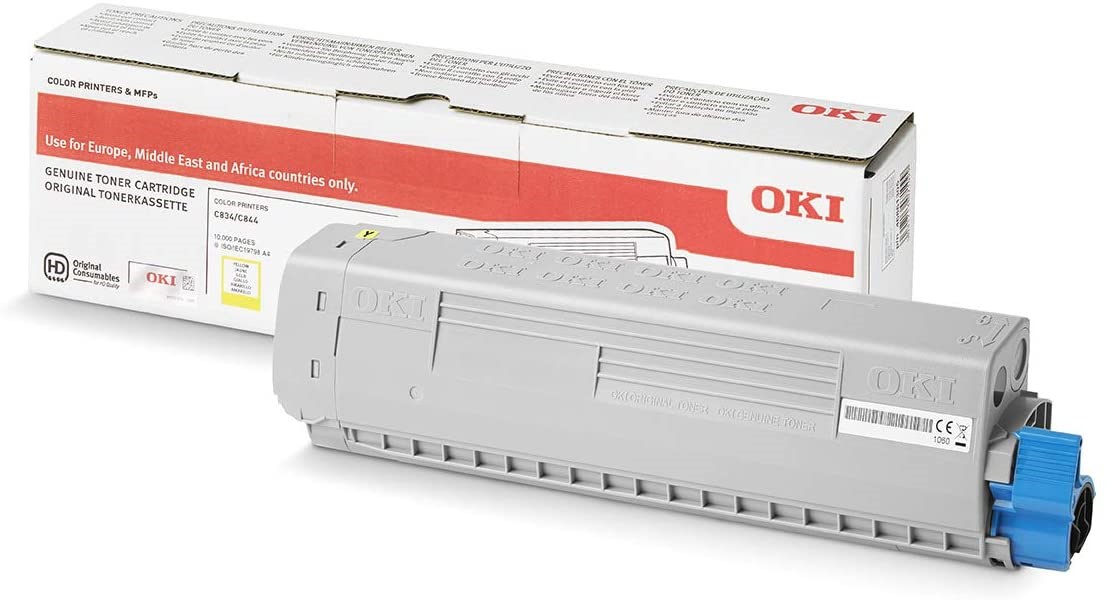 Oki 46861305 Yellow Toner - Druckerzubehoer Tinte Toner