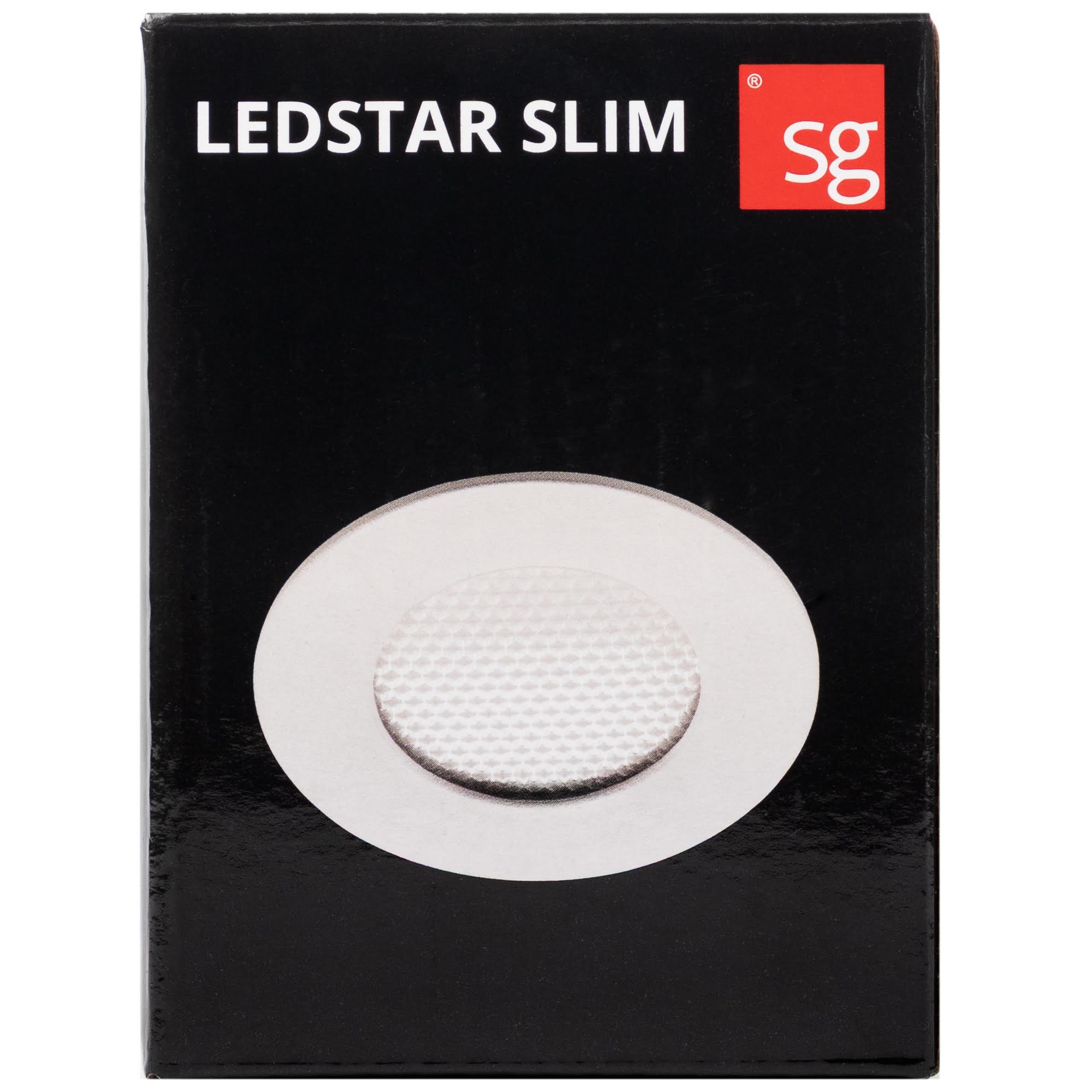 SG Armaturen Ledstar Slim Matte-white w Led 2700k - Lampen