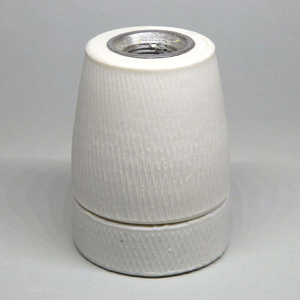 Teknisk Belysnings Industri E27 Porcelain Lampholder 3/8 rg W/e - Zubehoer Halterungen Steckdosen Etc