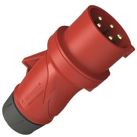 Mennekes Cee Plug Ptx 32a/5p/6h/400v/ip54 - Cee Material 13520